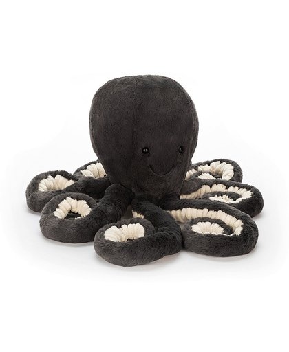 jellycat knuffel inky octopus - m - 49 cm