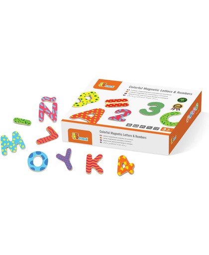 Viga Toys - Magnetische Letters & Nummers - 77 stuks