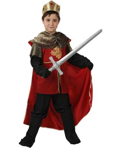 Middeleeuwse koning kostuum voor jongens - Verkleedkleding - 110/116
