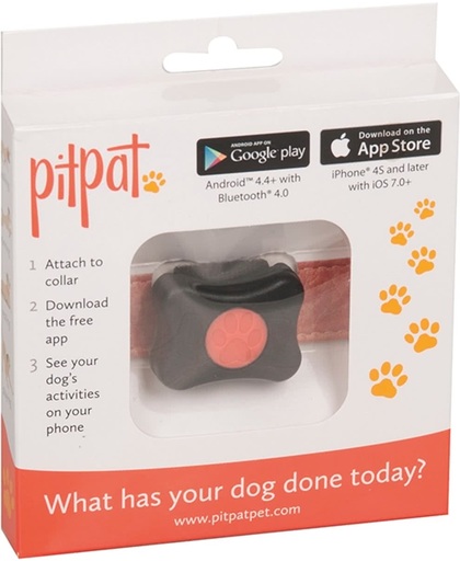 PitPat Activity Monitor - Hond - Lichtgewicht - Met klittenband