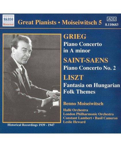 Moisiewitsch:Grieg-Piano Conc
