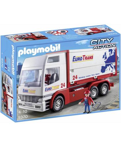 PLAYMOBIL Euro Trans Transport Truck - 9370