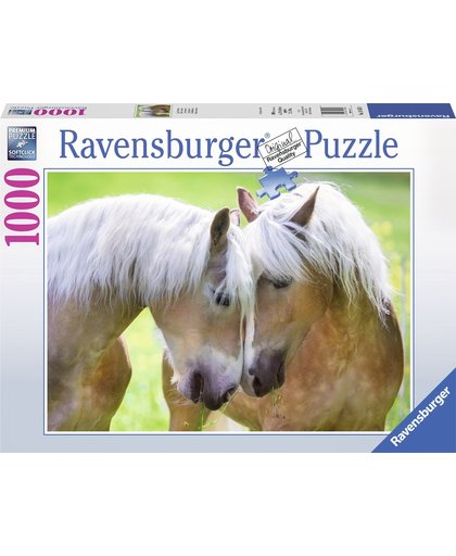 Ravensburger puzzel Innig moment - Legpuzzel - 1000 stukjes