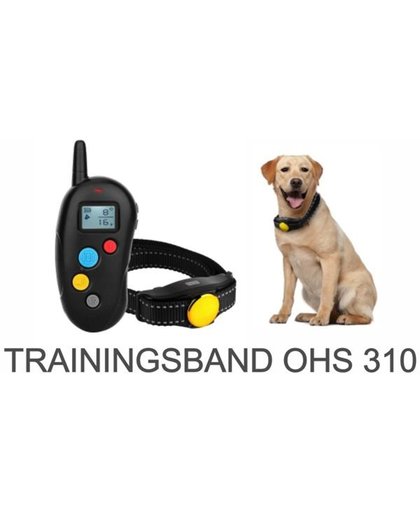 Oplaadbare en waterdichte trainingshalsband voor 2 honden – 300 meter – OHS 310