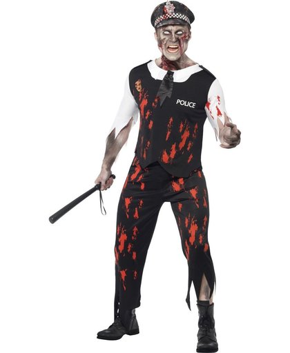 Zombie agenten kostuum voor mannen (Halloween) - Verkleedkleding - Large