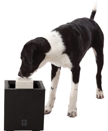 Dog-it drinkfontein voor buiten zwart 26 x 26 x 26 cm - 1 st à 10 LTR