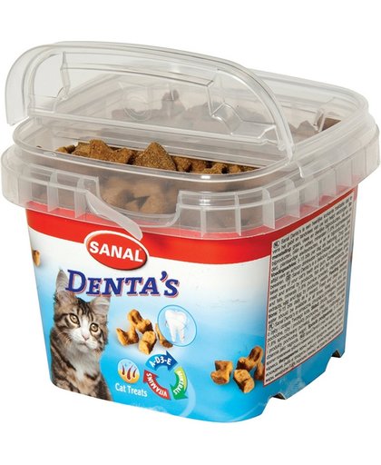 Sanal Denta's - Kattensnack - 3 x 75 g