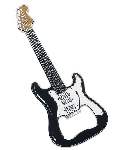 Guitar Classic Black Flesopener standaard