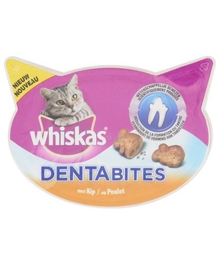 Whiskas Dentabites - Kip - 40g