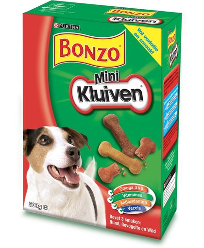 Bonzo Minikluiven - Hondensnack - 500 gr