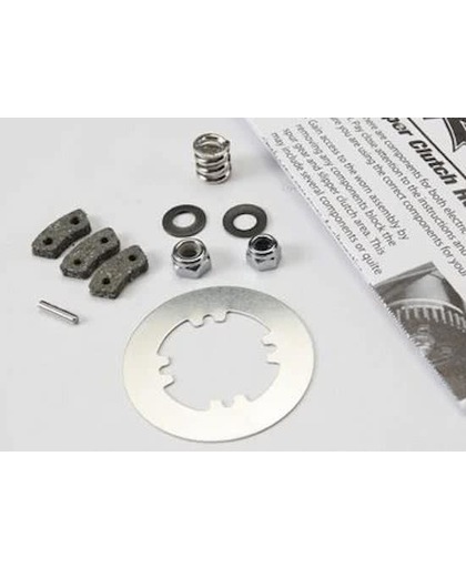 Rebuild kit, slipper clutch (steel disc/ friction pads (3)/
