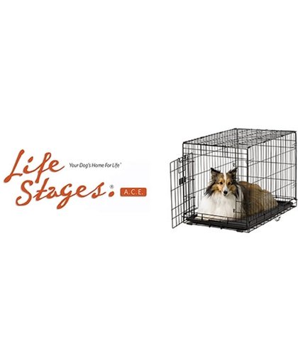 Midwest Life Stages Double Door Dog Crate XXSmall