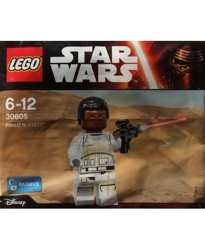 Lego Finn polybag nr.: 30605 + 2x replicant + 2x E11 Little arms shop wapens