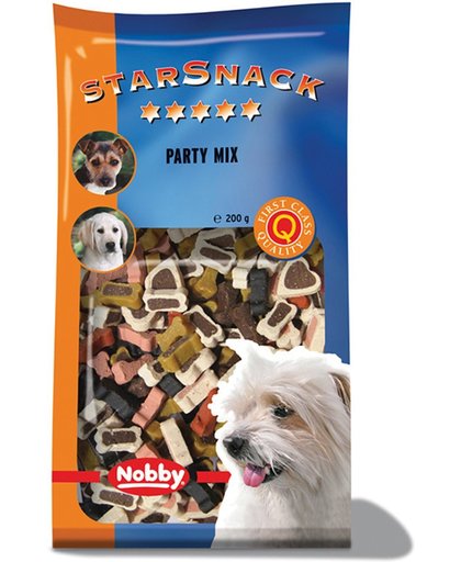 Nobby Starhondensnack Party Mix - 3 St à 200 gr