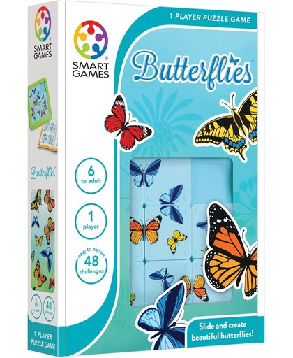 Butterflies schuifpuzzel (48 opdrachten)