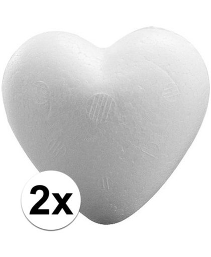 2 piepschuim harten 15 cm - Styropor vormen