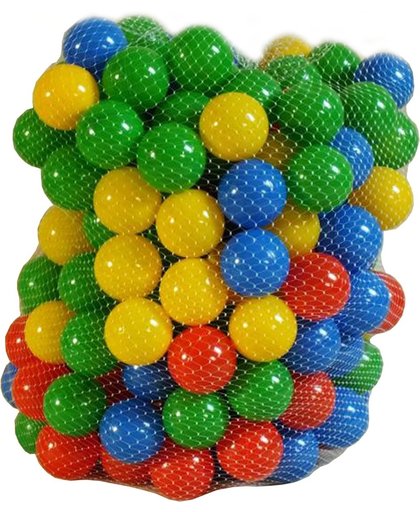 500 Stuks Ballenbak Ballen - Plastic Speelballetjes - Gekleurde Mini Ballenbad Ballentent Speel Ballen - Gekleurd