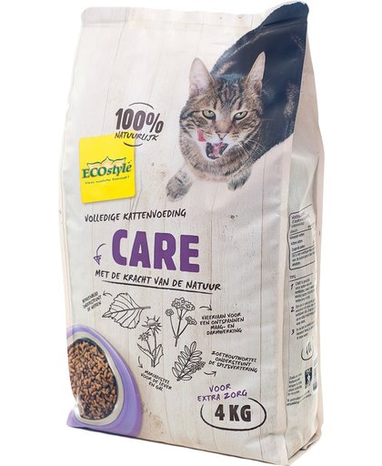 Ecostyle Vitaalspeciaal Care - Kattenvoer -  4 kg