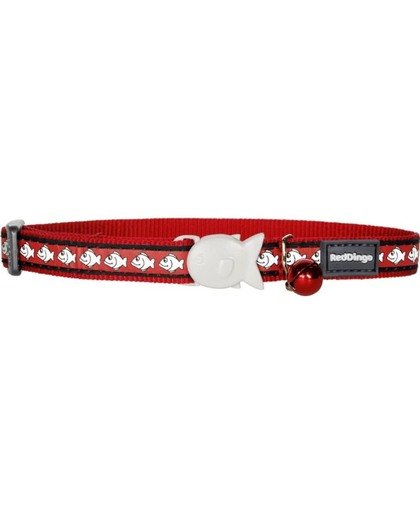 Red Dingo Halsband Kat Reflective 12mm 20-32cm CC-RF-RE-12