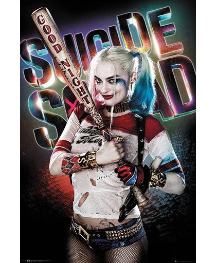 Suicide Squad Harley Quinn - Good Night Poster meerkleurig