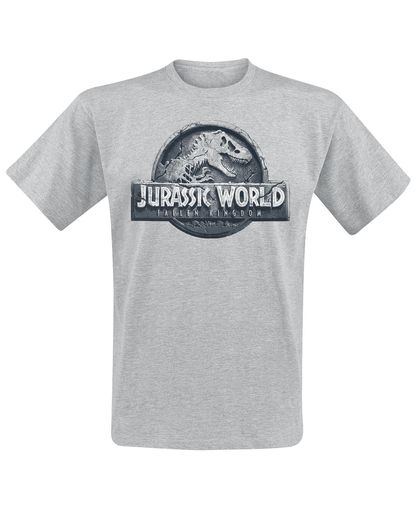 Jurassic Park Jurassic World - Fallen Kingdom T-shirt grijs gemêleerd