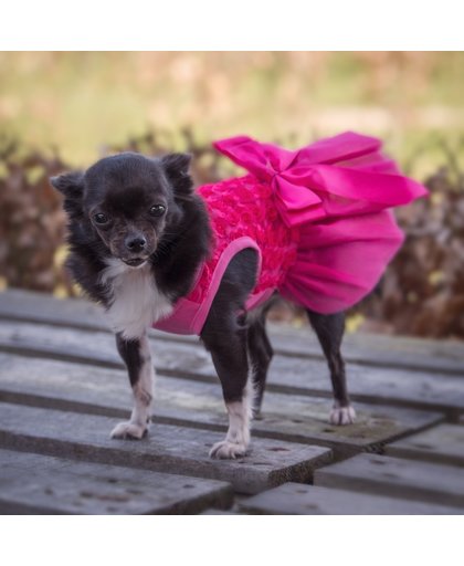 Jurkje voor je huisdier,Pet dress-Roze-XS