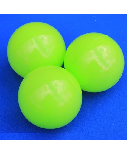 Ballenbakballen 70mm Licht Groen - 1000 stuks