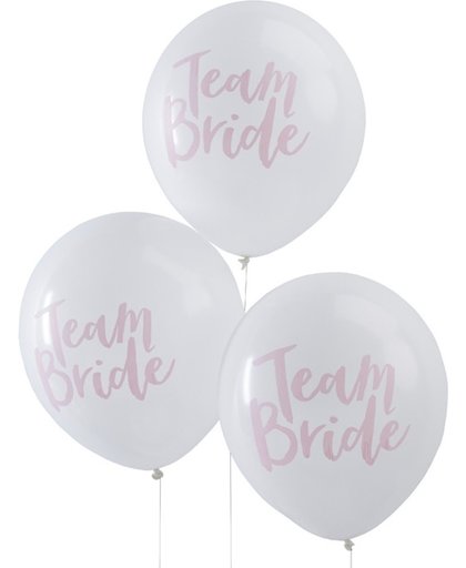 Team Bride ballonnen set  (10 stuks)