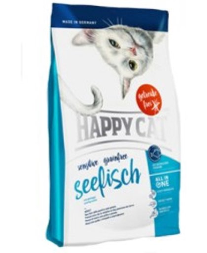 Happy Cat - Sensitive Grainfree Seefisch (Zeevis) - 4 kg