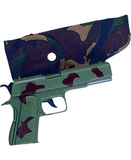 Camouflage speelgoed pistool
