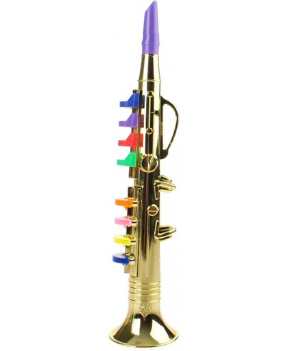 Toi-toys Clarinet 8 Kleppen Goud 36 Cm