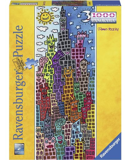 Ravensburger Rizzi Fun sun right night - Panorama puzzel van 1000 stukjes