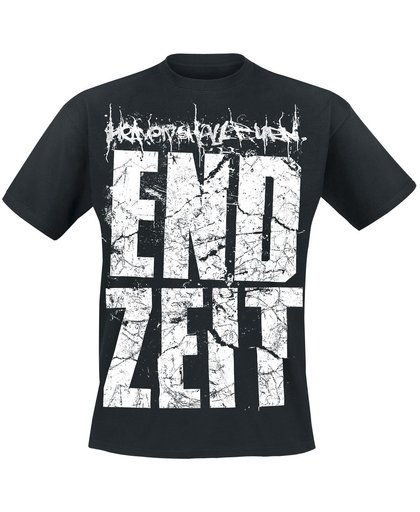 Heaven Shall Burn Endzeit Block T-shirt zwart