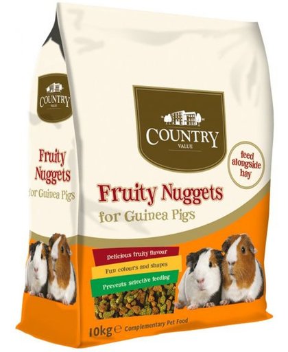 Burgess country value fruity nuggets guinea pig 10 kg