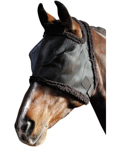 Harrys Horse Vliegenmasker - Zwart - Zonder Oren - XLarge