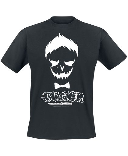 Suicide Squad Joker Skull T-shirt zwart
