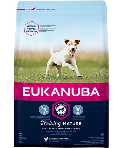 Eukanuba Dog Mature & Senior - Small Breed - Kip - Hondenvoer - 3 kg