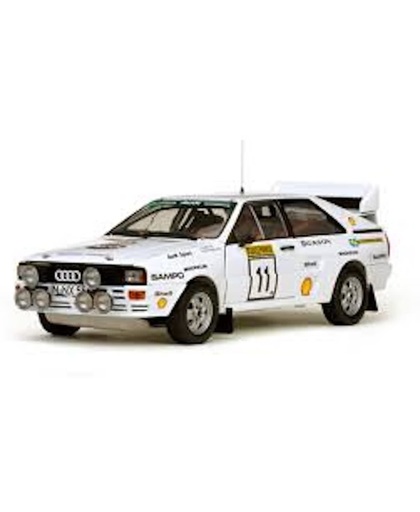 Audi Quattro Nr# 11 Lampi / Kuukkala 1000 Lakes 1983 Rally Sun Star 1/18