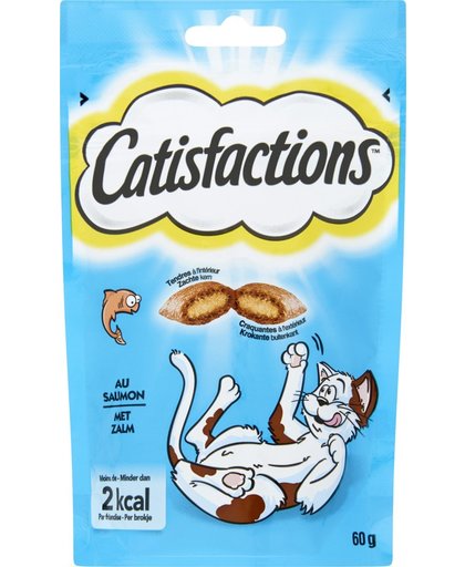Catisfactions - Zalm - Kattensnack - 60 g