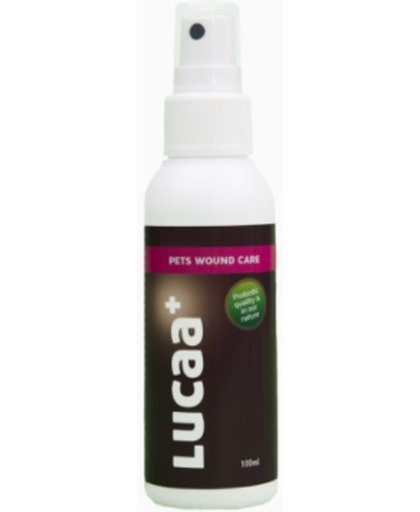 LUCAA+ PETS WOUND CARE 100ML | INJURY CLEANER WITH PROBIOTICS | 100% BIO | 100% VEGAN | 100 % NATURAL