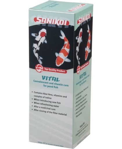 Sanikoi Vital - 1000 ml voor 20000 Ltr Water - Visvoer