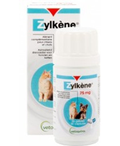 Zylkène 75 mg - 30 capsules (kat & kleine hond)