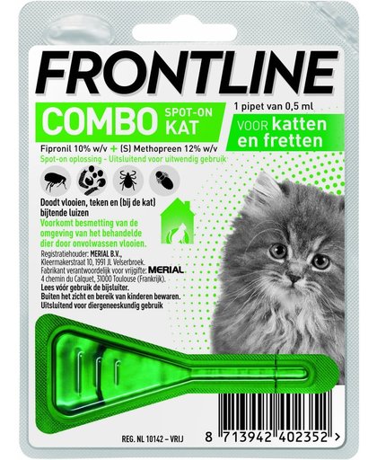 Frontline Combo Spot On - Kat en Fret - 1 Pipet