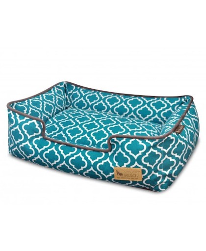 Lounge Bed Moroccan Teal maat L. P.L.A.Y.
