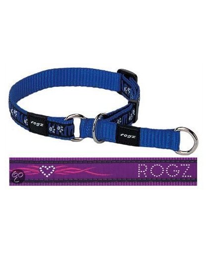 Rogz For Dogs - Scooter Choker - Paars Chrome