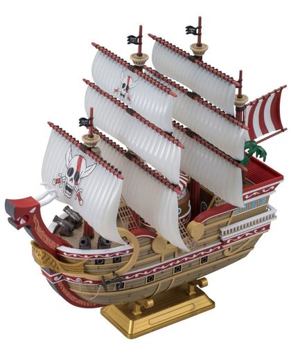 One Piece Grand Ship Collection Plastic Model Kit Red Force Verzamelfiguur standaard