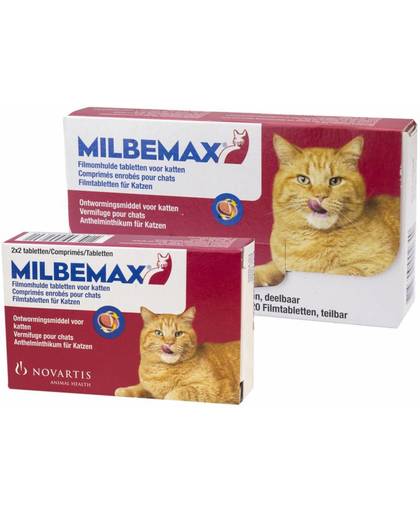 Milbemax grote kat 4 tabletten