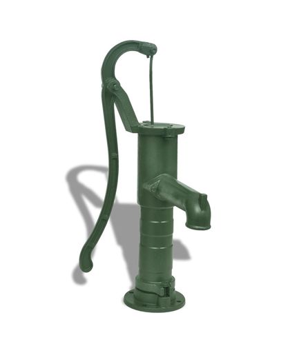 Gietijzeren tuin/hand waterpomp
