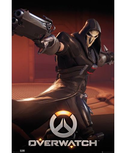 Overwatch Reaper Poster meerkleurig