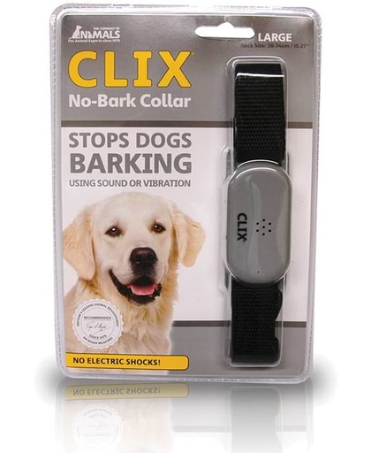 Antiblafband Clix middel of grote hond